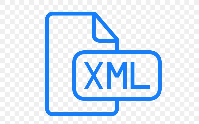 XML Icon Design XPath, PNG, 512x512px, Xml, Area, Blue, Brand, Html Download Free