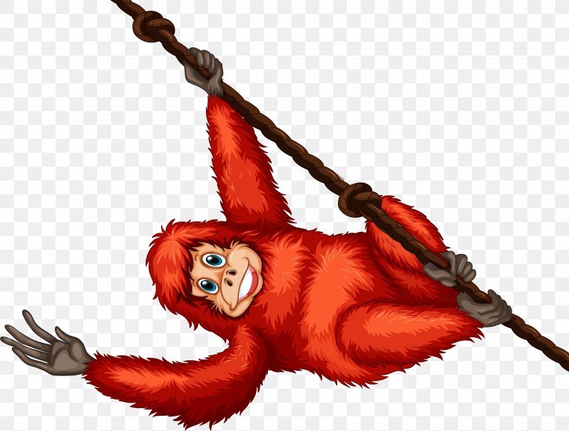 Monkey Orangutan Cartoon Gorilla, PNG, 3864x2929px, Monkey, Animation, Art,  Carnivoran, Cartoon Download Free