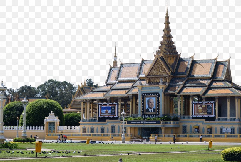 Royal Palace, Phnom Penh Angkor Wat Tonlxe9 Sap Mekong Grand Palace, PNG, 1000x674px, Royal Palace Phnom Penh, Angkor Wat, Building, Cambodia, Estate Download Free