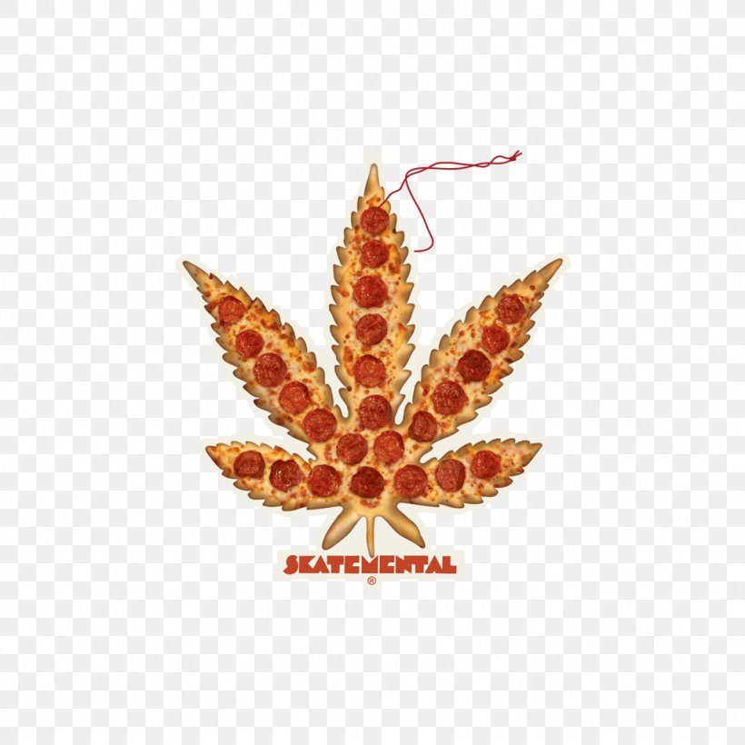 Skate Mental Take A Hike Air Freshener Pizza Cannabis Take-out, PNG, 1024x1024px, Pizza, Brand, Cannabis, Clothing Accessories, Leaf Download Free