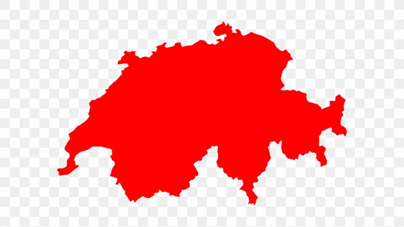 Switzerland Vector Map, PNG, 1280x720px, Switzerland, Blank Map, Depositphotos, Leaf, Map Download Free
