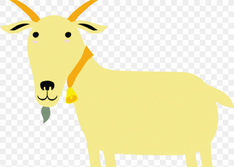 Goat Antelope Sheep Deer Yellow, PNG, 882x630px, Goat, Antelope, Deer, Sheep, Snout Download Free