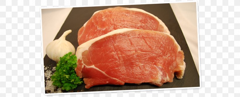 Sirloin Steak Ham Roast Beef Prosciutto Bacon, PNG, 955x388px, Watercolor, Cartoon, Flower, Frame, Heart Download Free