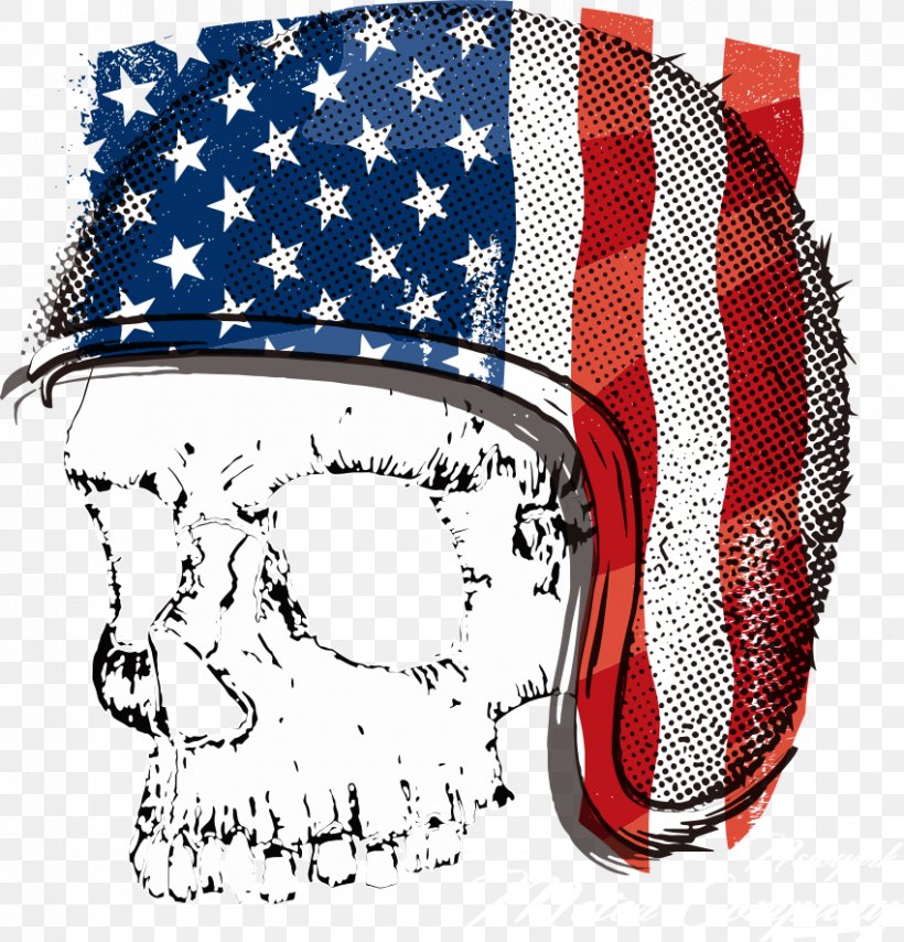 T-shirt Motorcycle Helmet Flag Of The United States, PNG, 850x886px, United States, Brand, Flag, Flag Of The United States, Headgear Download Free