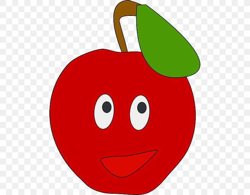Apple Download Clip Art, PNG, 495x640px, Apple, Area, Cartoon, Emoticon, Food Download Free