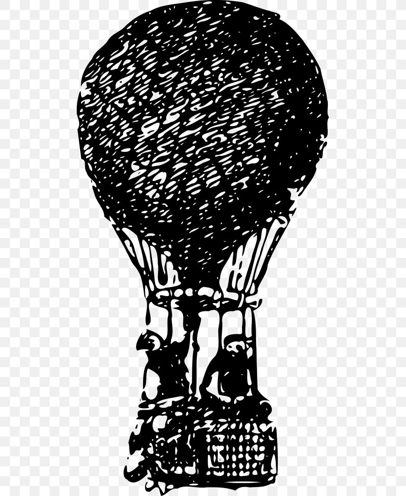 Hot Air Balloon Clip Art, PNG, 510x1000px, Balloon, Atmosphere Of Earth, Black And White, Droide, Engraving Download Free