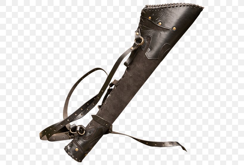 Quiver Arrow Leather Archery Hunting, PNG, 555x555px, Quiver, Archery, Bag, Belt, Handicraft Download Free