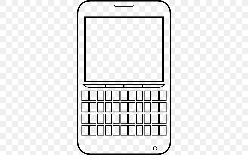 Feature Phone BlackBerry Q10 BlackBerry Z10 IPhone, PNG, 512x512px, Feature Phone, Area, Black And White, Blackberry, Blackberry Bold Download Free