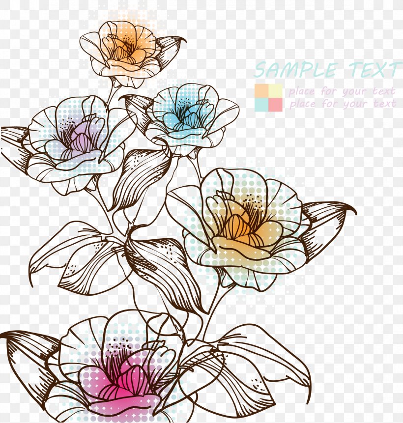 Watercolor Painting Flower Drawing, PNG, 2348x2467px, Painting, Abstract Art, Area, Art, Artwork Download Free