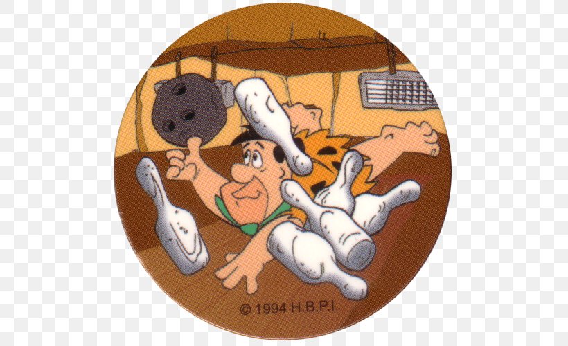 Fred Flintstone The Flintstones: Bedrock Bowling Pebbles Flinstone Barney Rubble Wilma Flintstone, PNG, 500x500px, Fred Flintstone, Art, Barney Rubble, Bowling, Carnivoran Download Free