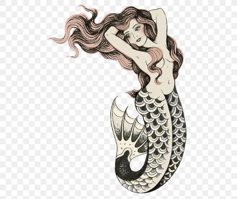 Long Beach Township Mermaid Rum Cartoon, PNG, 521x690px, Mermaid, Art, British People, Cartoon, Fictional Character Download Free