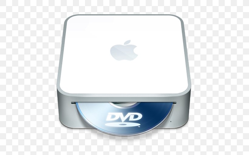 Mac Mini Apple DVD Optical Drives, PNG, 512x512px, Mac Mini, Apple, Apple Remote, Compact Disc, Dvd Download Free