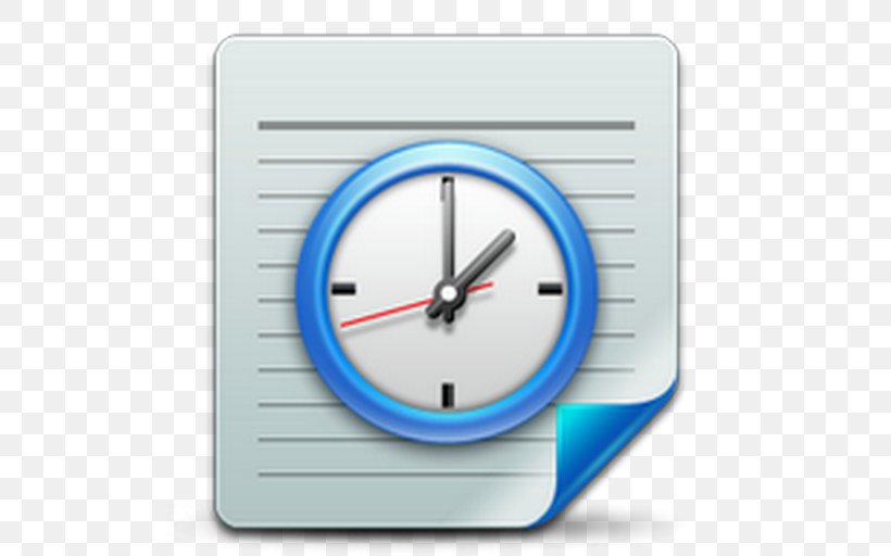Document Download, PNG, 512x512px, Document, Alarm Clock, Clock, Computer Software, Electric Blue Download Free