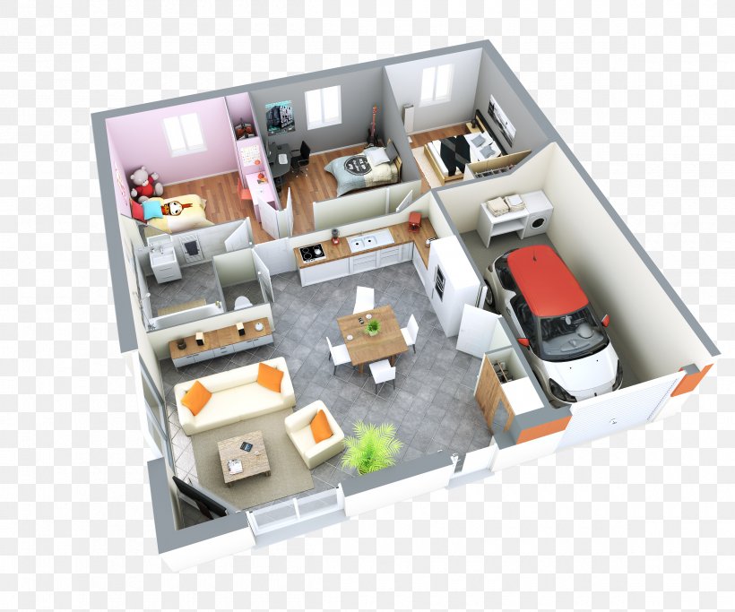 House Bedroom Apartment Furniture Family Room, PNG, 2400x2000px, House, Apartment, Bedroom, Budget, Family Room Download Free