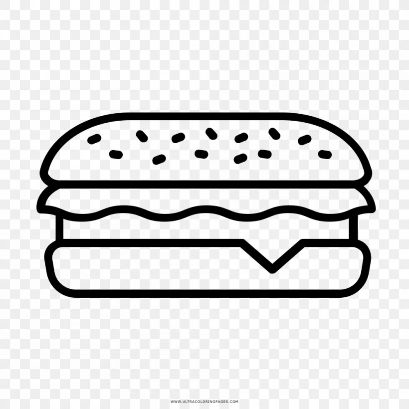 Panini Submarine Sandwich Fast Food Clip Art, PNG, 1000x1000px, Panini, Area, Auto Part, Black, Black And White Download Free