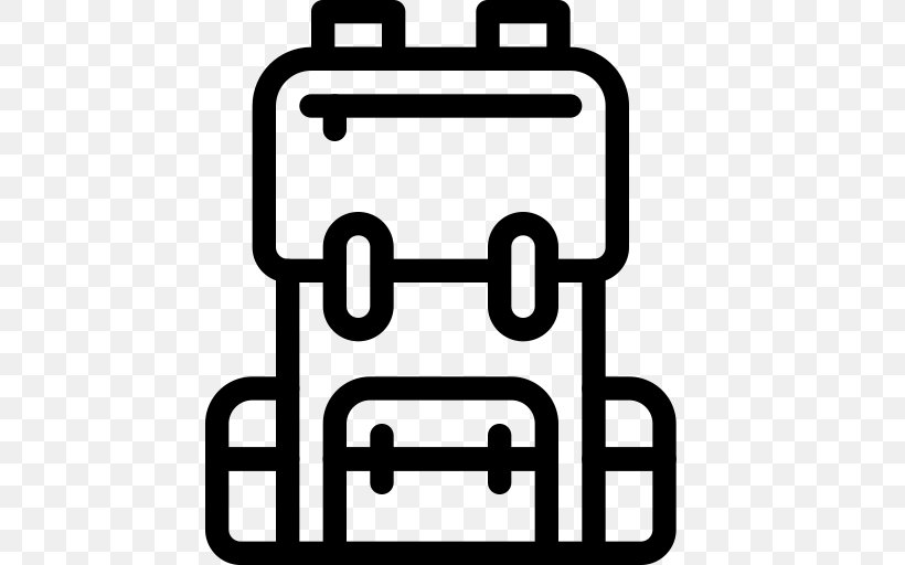 Backpack, PNG, 512x512px, Backpack, Area, Bag, Baggage, Black And White Download Free