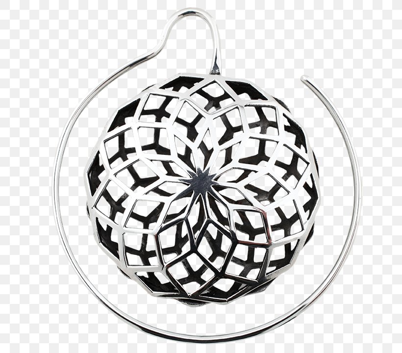 Earring Sterling Silver Jewellery Adornment, PNG, 720x720px, Earring, Adornment, Art, Badge, Black And White Download Free