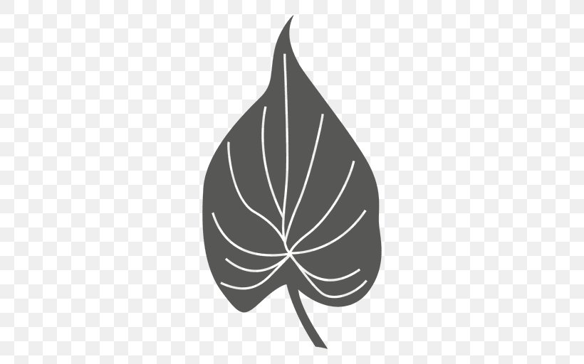 Leaf Sketch, PNG, 512x512px, Leaf, Black And White, Chordata, Plant, Silhouette Download Free