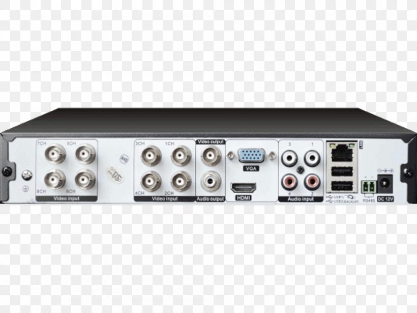 Analog High Definition Network Video Recorder 1080p H.264/MPEG-4 AVC Analog Signal, PNG, 1000x750px, Analog High Definition, Analog Signal, Audio Receiver, Bnc Connector, Digital Video Recorders Download Free