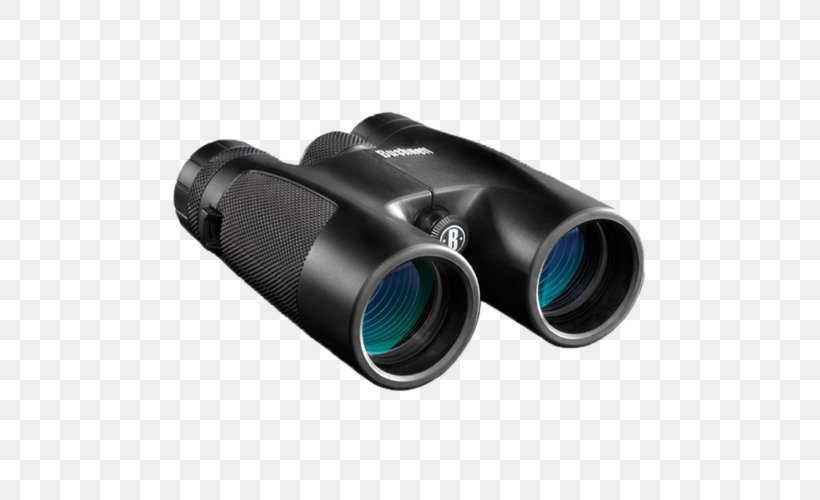 Binoculars Bushnell Corporation Roof Prism Porro Prism Bushnell PowerView 10x42, PNG, 500x500px, Binoculars, Bushnell Corporation, Hardware, Hunting, Magnification Download Free