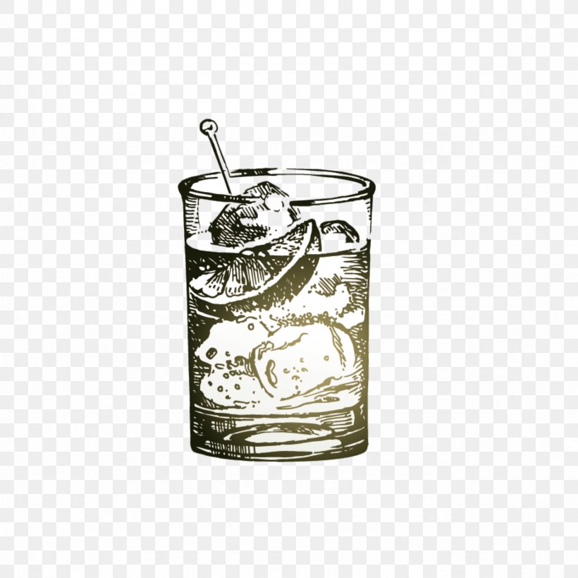 Gin And Tonic Cocktail Martini Tonic Water, PNG, 2362x2362px, Gin And Tonic, Alcoholic Drink, Black And White, Cocktail, Cocktail Garnish Download Free