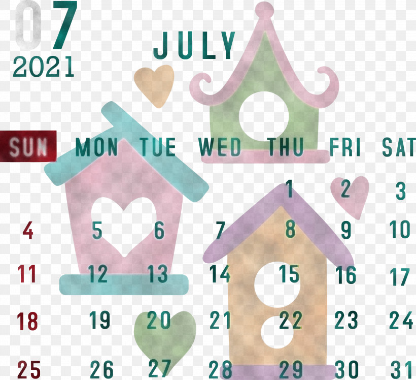 July 2021 Calendar July Calendar 2021 Calendar, PNG, 3000x2739px, 2021 Calendar, July Calendar, Diagram, Geometry, Infant Download Free