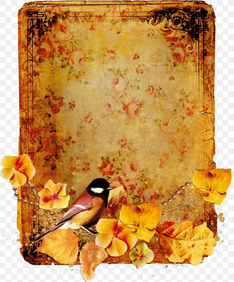 Picture Frames Document Flower Clip Art, PNG, 1062x1280px, Picture Frames, Autumn, Bird, Christmas, Decorative Arts Download Free