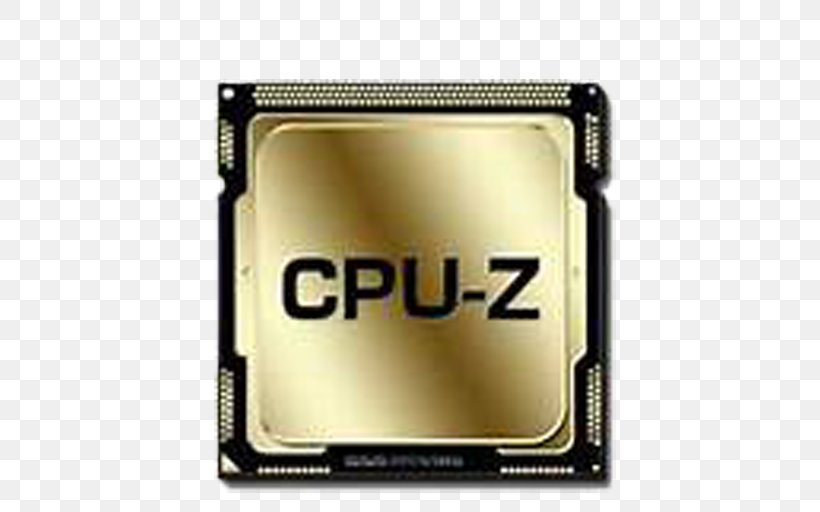 Intel CPU-Z Central Processing Unit, PNG, 512x512px, Intel, Brand, Central Processing Unit, Computer, Computer Hardware Download Free