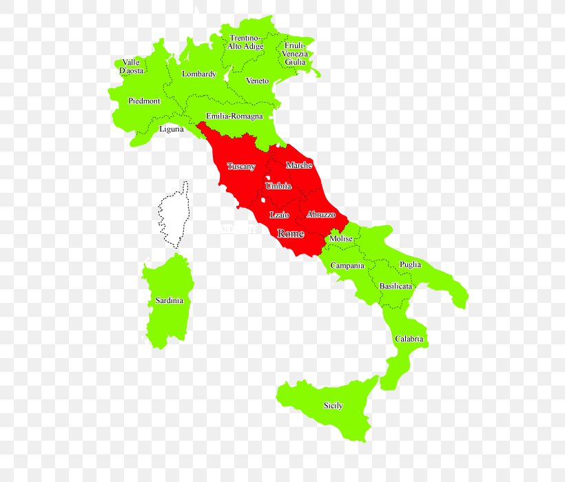 Italy Vector Map Royalty-free Clip Art, PNG, 600x700px, Italy, Area, Blank Map, Drawing, Green Download Free
