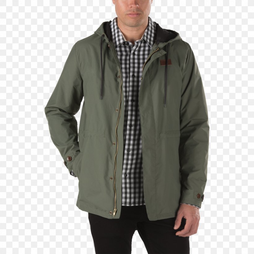 Jacket Hoodie Vans Outerwear Trench Coat, PNG, 1024x1024px, Jacket, Clothing, Coat, Collar, Duster Download Free
