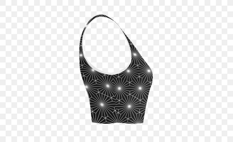 Pattern Handbag Product Design, PNG, 500x500px, Handbag, Black, Black And White, White Download Free