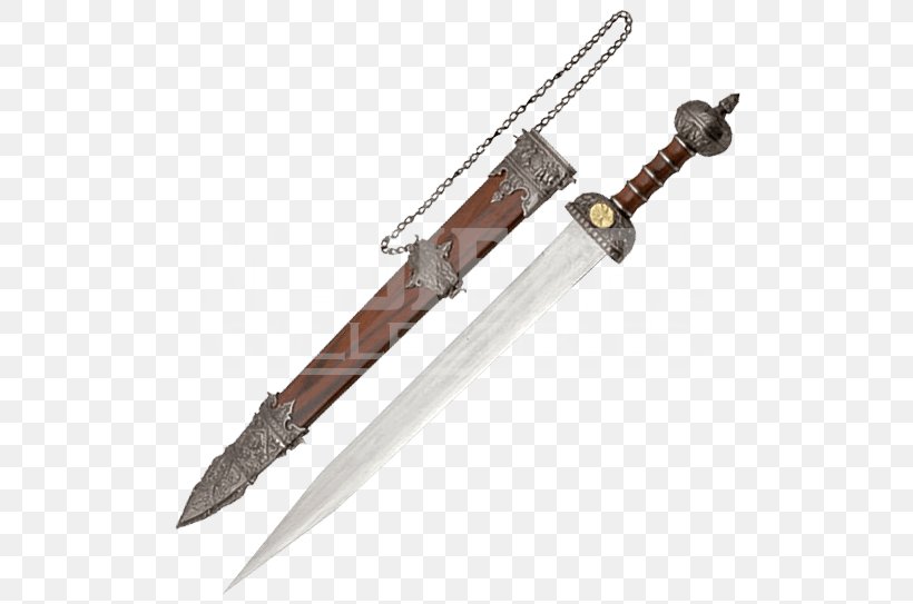 Ancient Rome Gladius Sword Knife Gladiator, PNG, 543x543px, Ancient Rome, Blade, Bowie Knife, Centurion, Cold Weapon Download Free