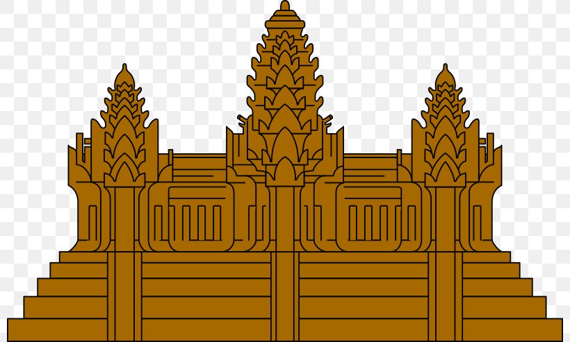 Angkor Wat Royal Palace, Phnom Penh Temple Clip Art, PNG, 800x493px, Angkor Wat, Angkor, Cambodia, Cambodia Angkor Air, Drawing Download Free