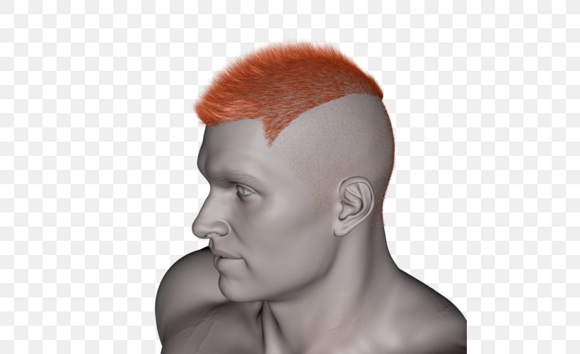 DAS Productions Inc High And Tight Mohawk Hairstyle, PNG, 500x500px, Das Productions Inc, Barber, Cheek, Chin, Ear Download Free