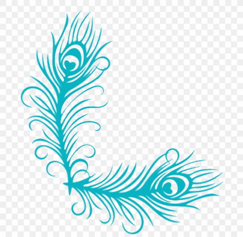 Feather Peacock Decal Sticker Peafowl, PNG, 995x970px, Feather, Art, Bird, Black And White, Decal Download Free