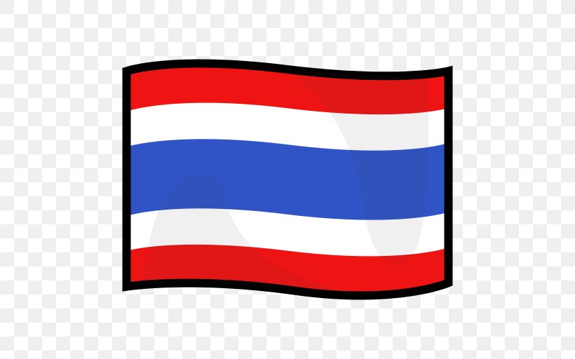 Flag Of Thailand Emoji Regional Indicator Symbol, PNG, 512x512px, Thailand, Area, Emoji, Emojipedia, Flag Download Free
