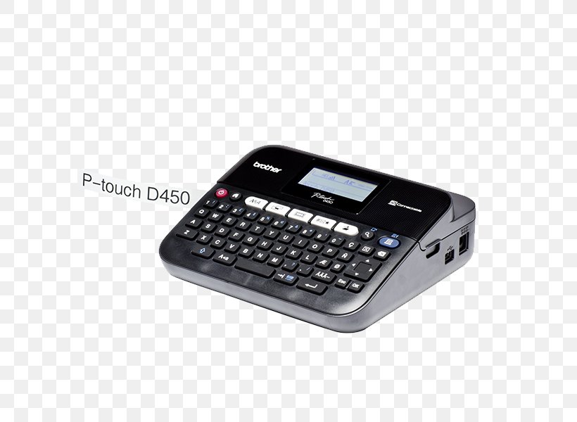 Label Printer Brother P-Touch PT-D600VP DYMO BVBA, PNG, 600x600px, Label Printer, Brother Industries, Brother Ptouch, Dymo Bvba, Electronic Device Download Free