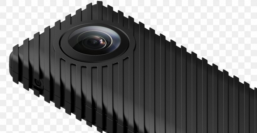 RICOH THETA Omnidirectional Camera Immersive Video, PNG, 1600x833px, Ricoh Theta, Camera, Camera Lens, Fisheye Lens, Hardware Download Free