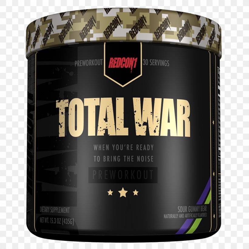 Total War Dietary Supplement RedCon1, PNG, 1000x1000px, Total War, Bodybuilding Supplement, Brand, Dietary Supplement, Intensity Download Free