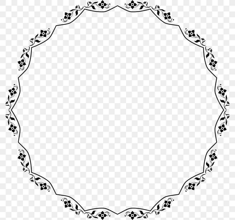 Clip Art, PNG, 786x768px, Picture Frames, Area, Black, Black And White, Body Jewelry Download Free