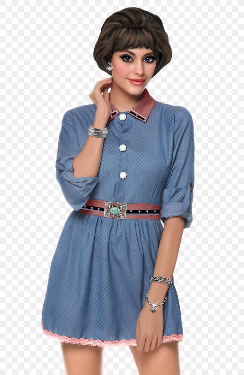 Polka Dot Shoulder Dress Fashion Clothing, PNG, 589x1261px, Polka Dot, Blue, Clothing, Day Dress, Dress Download Free