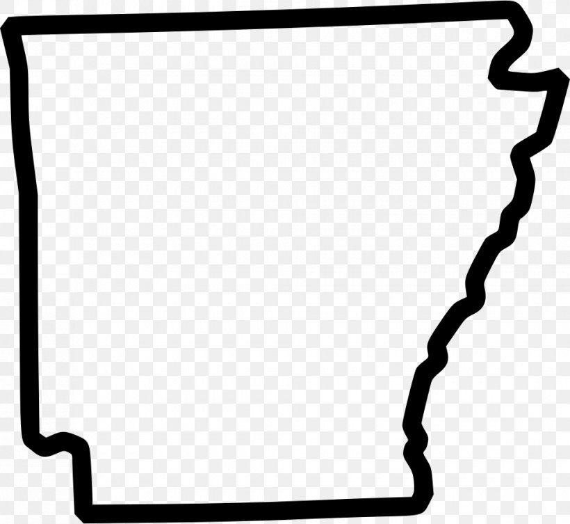 Arkansas Clip Art U.S. State, PNG, 980x900px, Arkansas, Area, Black, Black And White, Gps Navigation Systems Download Free