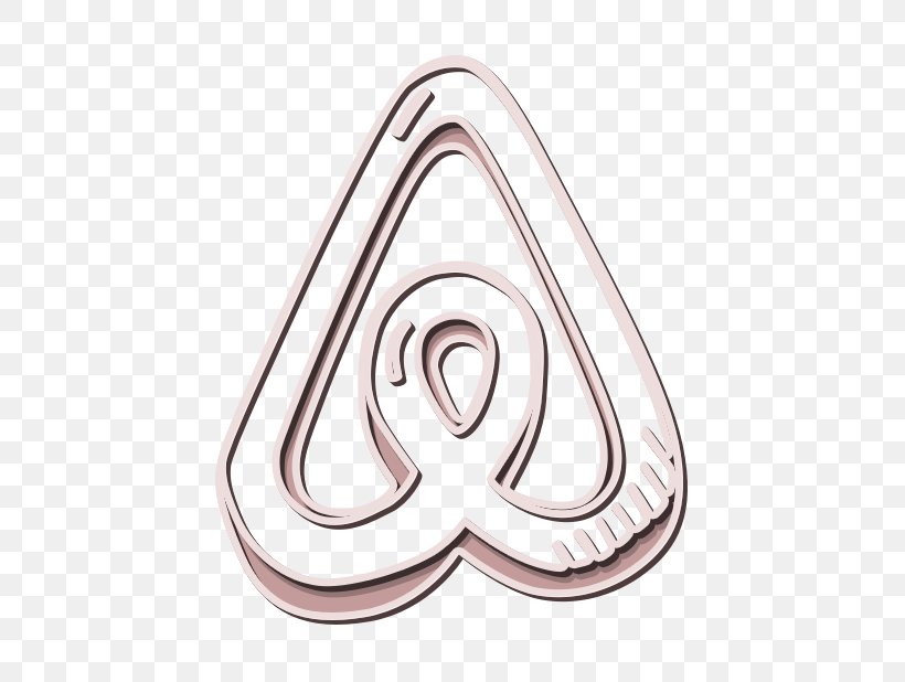 Airbnb Icon Hand Drawn Icon Social Icon, PNG, 512x618px, Airbnb Icon, Fashion Accessory, Hand Drawn Icon, Jewellery, Metal Download Free