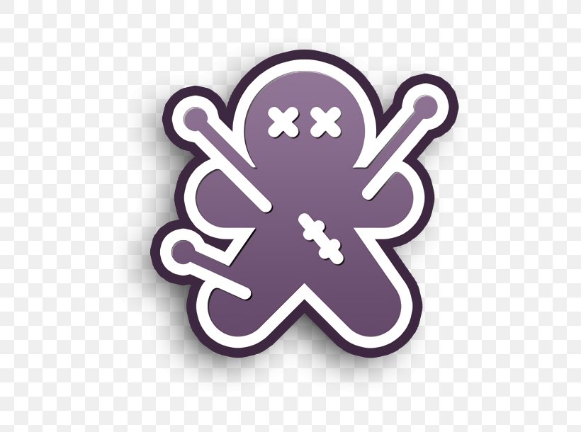 Doll Icon Halloween Icon Voodoo Icon, PNG, 604x610px, Doll Icon, Halloween Icon, Logo, Purple, Symbol Download Free