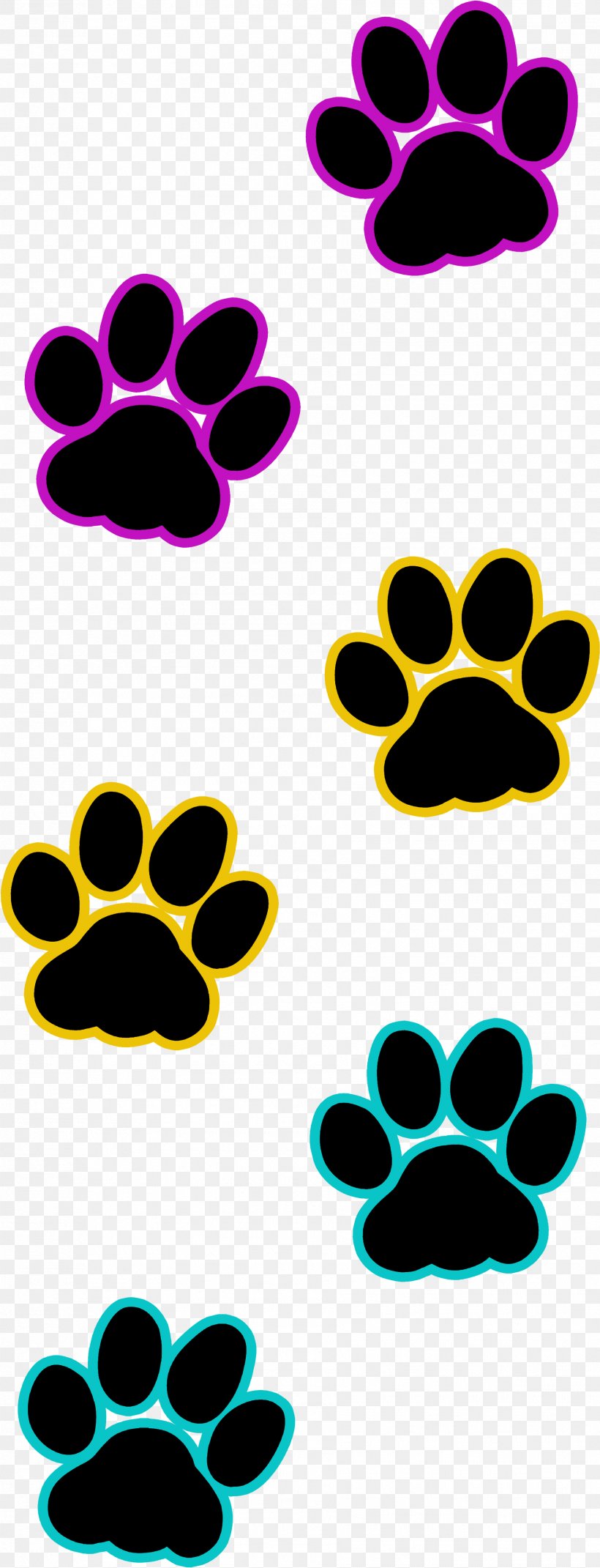 Footprint, PNG, 1808x4722px, Paw, Footprint, Yellow Download Free