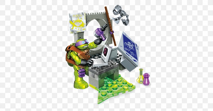 Donatello Mega Brands Teenage Mutant Ninja Turtles Toy Construction Set, PNG, 1000x525px, Donatello, Construction Set, Lego, Mega Brands, Ninja Download Free