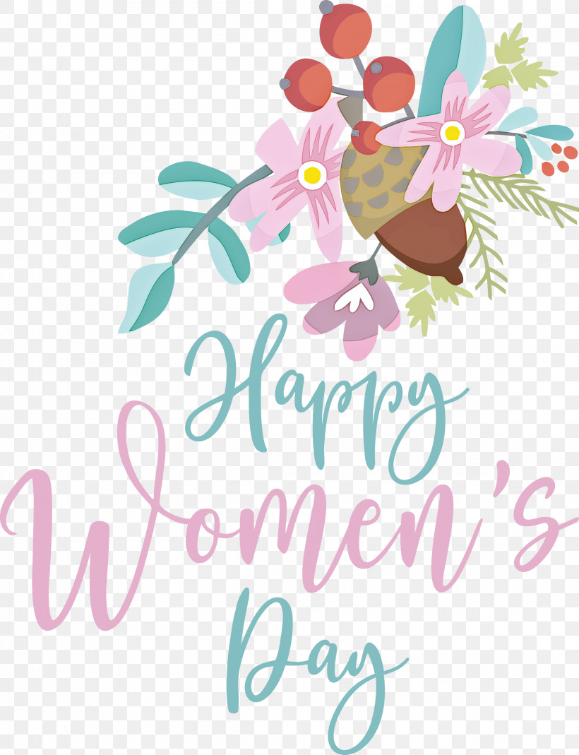 Happy Womens Day International Womens Day Womens Day, PNG, 2300x3000px, Happy Womens Day, Apostrophe, Check Mark, Floral Design, Hyphen Download Free