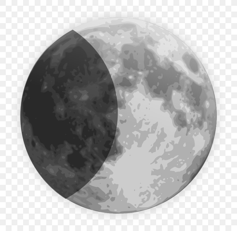 Lunar Phase Full Moon Clip Art, PNG, 800x800px, Lunar Phase, Astronomical Object, Atmosphere, Black And White, Blue Moon Download Free