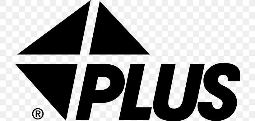 Plus Logo, PNG, 724x391px, Plus, Area, Black And White, Brand, Debit Card Download Free