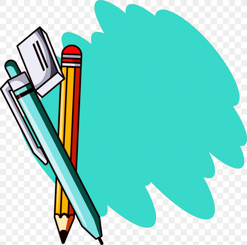 Back To School School Supplies, PNG, 3000x2972px, Back To School, Art School, Cartoon, Drawing, Line Art Download Free